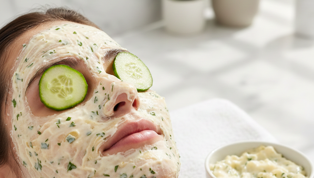 ماسك البطاطس : للبشرة الحساسة