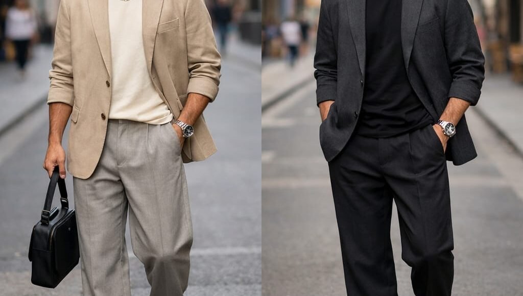 أحدث صيحة موضة رجالية :أناقة عصرية تجمع بين الراحة والستايل العصري